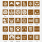 Create Latte Art Instantly! 30-Stencil Mechanical Coffee Printer