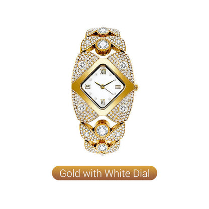 ⏳Time-limited Special⌛Women's Retro Quartz Watch with Sparkling Rhinestones
