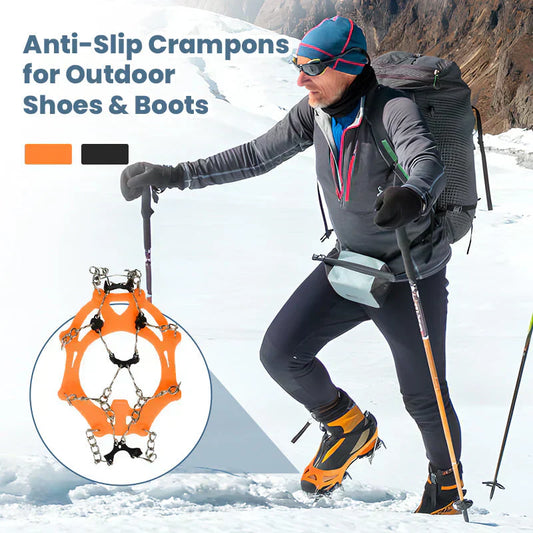 ❄️Hot Sale 50% OFF🔥Outdoor Anti-Slip Crampons for Hiking Boots & Shoes❄️