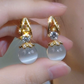 💎 Buy 1 Get 1 Free! 💎 Sparkly Huggie Dangle Earrings – Synthetic Pearl & Rhinestone Accents for Everyday Elegance ✨🌼