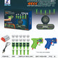 Gift Choice - Glow-in-the-Dark Shooting Target Practice Kids Shooting Toy Gun Set