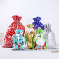 Christmas gift bags with drawstring