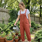 🌿Summer Sale - 50% OFF!👖Women's Casual Button-Front Overalls