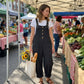 🌿Summer Sale - 50% OFF!👖Women's Casual Button-Front Overalls