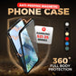 Anti-peeping Magnetic Tempered Glass Double-sided Phone Case For Samsung S25-21 Series