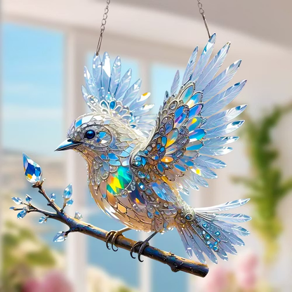 Crystal Bird Decorations – Sparkling Light for Windows & Your Home