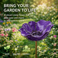 💖🎁 Mother's Day 2026 gifts with 49% off 🎁 Handcrafted metal garden stake with a flower and a bird 🐦