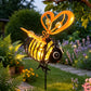 🌞🌜Hanging Solar Bee Light – Warm Amber Glow, Flicker-Free, Perfect for Garden Parties, Camping, or Kids’ Rooms – Spread Joy Day and Night