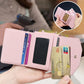 Travel Folding Wallet Case Leather Card Holder Cover for Samsung Flip3 5G/ Flip4