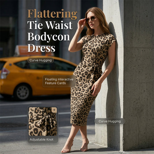 💐2026 HOT SALE 60% OFF! 💞Women's Knot Bodycon Dress🌹