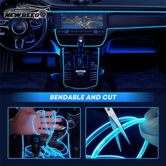 ⏳🔥LIMITED-TIME 50% OFF!⏰ Car Interior LED Strip Atmosphere Lights Pro – Add a Custom Glow to Your Cabin, Easy to Fit & Great for Evening Drives 💡