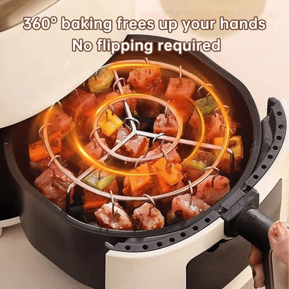 🥩Air Fryer Barbecue Grill Vertical Kebab Grill + Free Heat-Resistant Gloves🍤