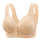 Front Button Breathable Skin-Friendly Cotton Bra