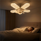 🔥Limited-time 50% off💡 Crystal-Effect LED 5-Blade LED Fan Light