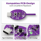 In-circuit electromagnetic inductance tester