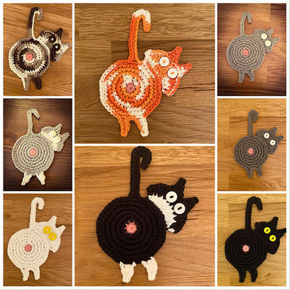 🔥Hot Sale-🐱Cat Butt Coasters