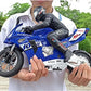 🏍️Remote Control Stunt Motorcycle, Self-Balancing Stunt Motorcycle, 1/6 Scale🏍️