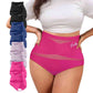🔥Buy 1 Get 2 Free (3 PCS)✨🩷Plus-Size High-Waist Cross Tummy Control Panties