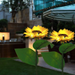📢📢49% OFF !! ⏰ Sunflower Solar Lights – Auto On/Off, 14H Glow, IP65 Waterproof ☀️