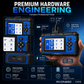 Multifunctional OBD2 diagnostic scanner for vehicle engines