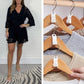 🔥Hot Sale-50% OFF💕Casual Short V-Neck Lace Suit