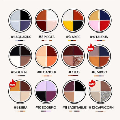 Twelve Constellation Series-Four-Color Solid Nail Polish