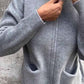🎁2026 New Arrivals 57% OFF💥Round Neck Zipper Knitted Jacket🧥