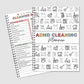 🔥ADHD Cleaning & Organizing Toolkit - Chore Planner✔