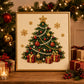🎄Christmas Pearl Diamond Art Hanging Ornament Kit | Resistant Non-Fading Pearl Beads DIY Handmade Holiday Hanging Decor 🎅💎