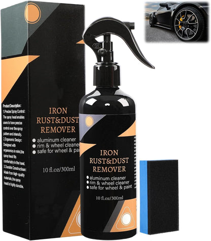 ⛵ 50% OFF NOW! 🌱Wheel and Rim Cleaning Spray, Rust and Dirt Remover, Purple-Tinted Rust Remover, All-Purpose Wheel Rust Remover