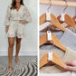 🔥Hot Sale-50% OFF💕Casual Short V-Neck Lace Suit