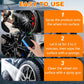 ⛵ 50% OFF NOW! 🌱Wheel and Rim Cleaning Spray, Rust and Dirt Remover, Purple-Tinted Rust Remover, All-Purpose Wheel Rust Remover