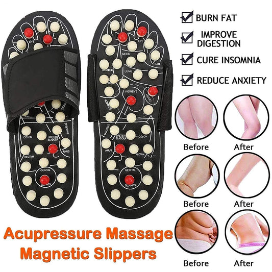 49% OFF NOW! 🔥Acupressure and Magnetic Therapy Slippers 🦶🔥