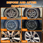 ⛵ 50% OFF NOW! 🌱Wheel and Rim Cleaning Spray, Rust and Dirt Remover, Purple-Tinted Rust Remover, All-Purpose Wheel Rust Remover