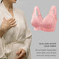 Front Button Breathable Skin-Friendly Cotton Bra