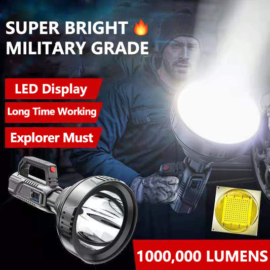 💥2025 BIG SALE 49% OFF💥 New German 1000000 Lumens Waterproof Spot Lights Handheld Large Searchlight