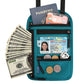 Travel Neck Pouch Neck Wallet with RFID Blocking Passport Holder