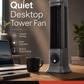 3-Speed Quiet Desktop Tower Fan