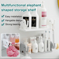Multifunctional Elephant Storage Shelf