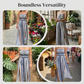 👗 49% OFF NOW! 💥 Geometric Jumpsuit with Halter Neckline & Side Slit – Unique print & elastic back – Versatile, perfect for summer parties or resort wear ✨
