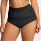🔥Buy 1 Get 2 Free (3 PCS)✨🩷Plus-Size High-Waist Cross Tummy Control Panties