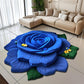 🌺 Floral Plush and Diatomaceous Earth Floor Mats