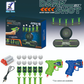 Gift Choice - Glow-in-the-Dark Shooting Target Practice Kids Shooting Toy Gun Set
