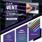 Car Vent Decorative Strip (10/20PCS)