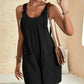 Women's Stylish Casual U Neck Summer Holiday Short Jumpsuits