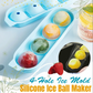 Silicone 4-Ball Ice Ball Maker Mold Ice Cube Mold
