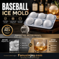🎁 From Just £9.99 Each 🧊 Baseball Sphere Ice Cube Mold – Perfect Round Ice for Whisky, Cocktails & Cold Drinks ❄️🥃