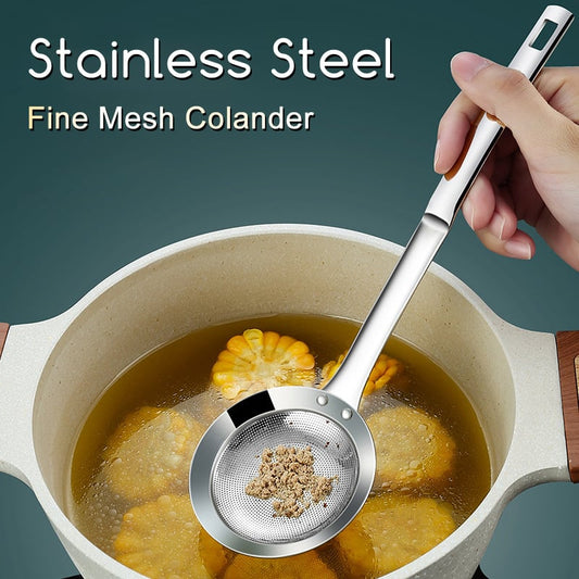 🔥Hot Sale 50% OFF 🔥304 Stainless Steel Strainer Spoon