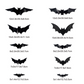 3D Bat LED Wall Light Decor