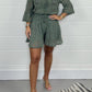🔥Hot Sale-50% OFF💕Casual Short V-Neck Lace Suit